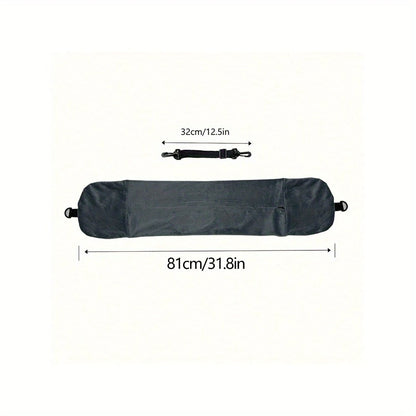 2-in-1 Neck Pillow with Hidden Storage | Refillable & Space-Saving Travel Essential