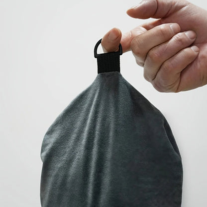 2-in-1 Neck Pillow with Hidden Storage | Refillable & Space-Saving Travel Essential