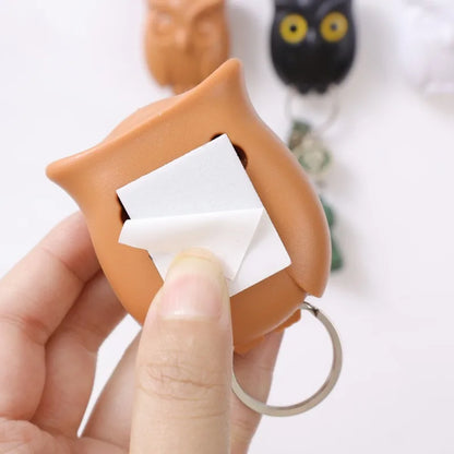 Magnetic Owl Key Holder – Self-Adhesive Wall Hook