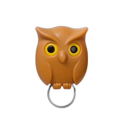 Magnetic Owl Key Holder – Self-Adhesive Wall Hook
