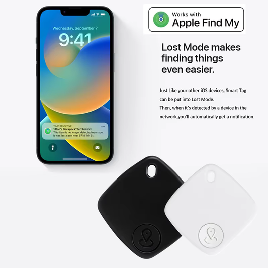 Smart AirTag - Never loose things (Works with Find My)