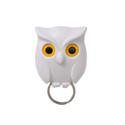 Magnetic Owl Key Holder – Self-Adhesive Wall Hook