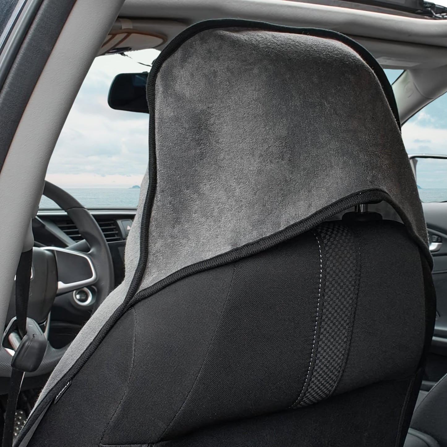 Waterproof Sweat Car Seat hoodie | Conquer Your Adventures, Protect Your Car